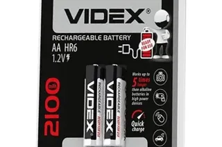 Акумулятор Videx HR6/AA 2100mAh 2шт/блістер (Ціна вказана за 2шт) [10]
