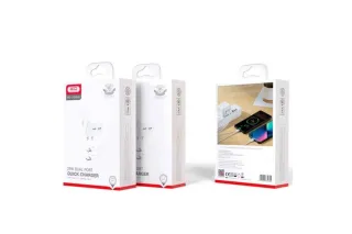 Мережевий зарядний кабель Lightning XO L102 (2Type-C 35W)
