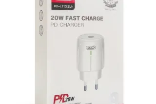 Мережевий зарядний XO L113 PD20W