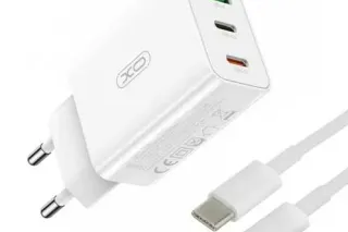 Мережевий зарядний кабель Type-C to Lightning XO L113 PD20W