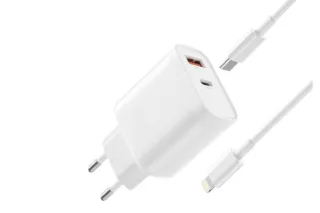 Мережевий зарядний кабель Lightning XO L116 (PD30W+QC18W)