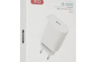 Мережевий зарядний XO L40 (18W PD)