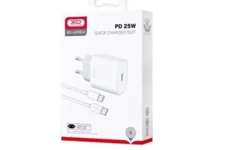 Мережевий зарядний кабель Type-C XO L91 (25W PD)