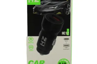 Автомобільне зарядне з кабелем Type-C HZ HC12 (1Type-C 1USB)