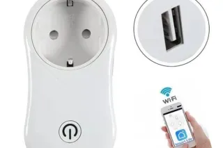 WiFi розетка + USB TUYA