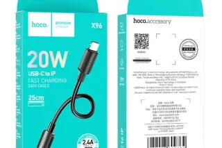 Кабель Type-C to Lightning Hoco X96 0.25M