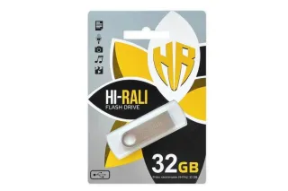 Флешка USB 32GB HI-RALI Shuttle сірий
