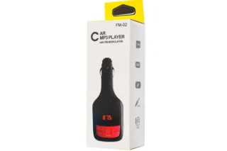 ФМ модулятор трансмітер USB AUX FM 02