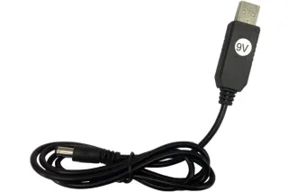 USB кабель для питания роутера от повербанка 9V