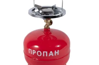 Газовий балон (5 літрів) з газовим пальником MA-86-0306