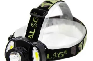 Налобний ліхтар X-BALOG BL-936 (LED+2COB)