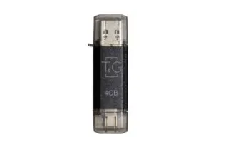 Флешка USB 4GB T&G Type-C 009 Star чорний