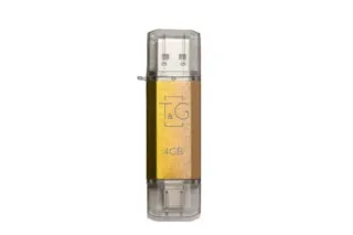 Флешка USB 4GB T&G Type-C 009 Star золото